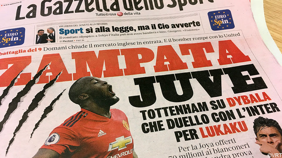 voorpagina La Gazzetta dello Sport