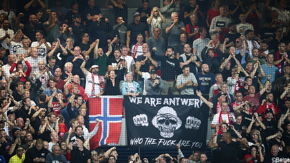 Antwerp-fans: je komt ze overal tegen.
