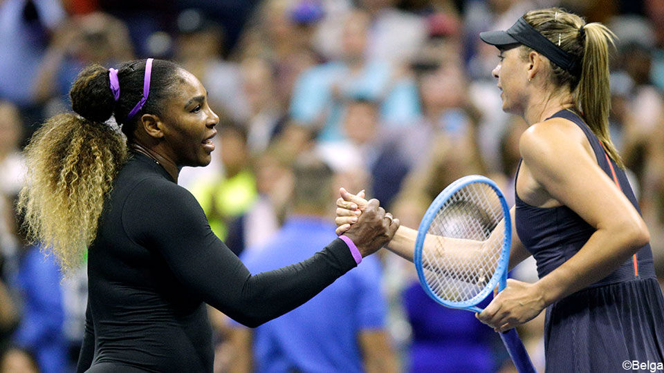 Serena Williams en Maria Sjarapova