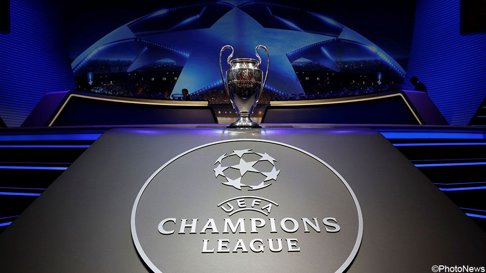 De loting voor de Champions League vindt maandag plaats.