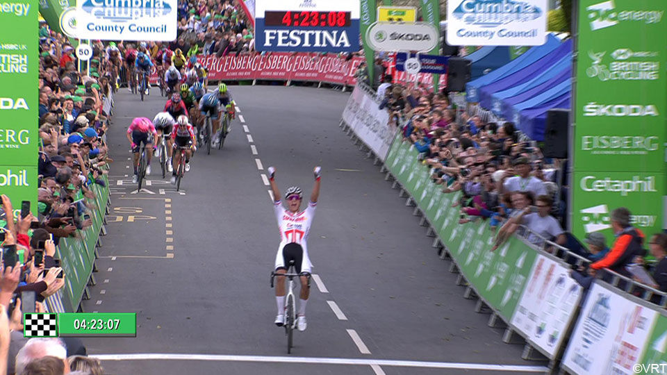Van der Poel won vorig jaar de Tour of Britain.