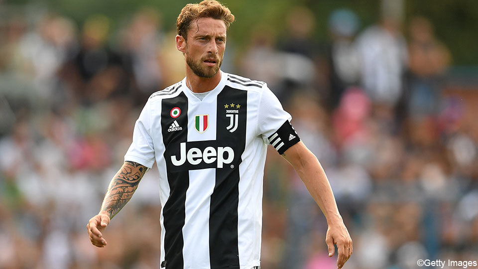 Claudio Marchisio speelde bijna zijn hele carrière bij Juventus.