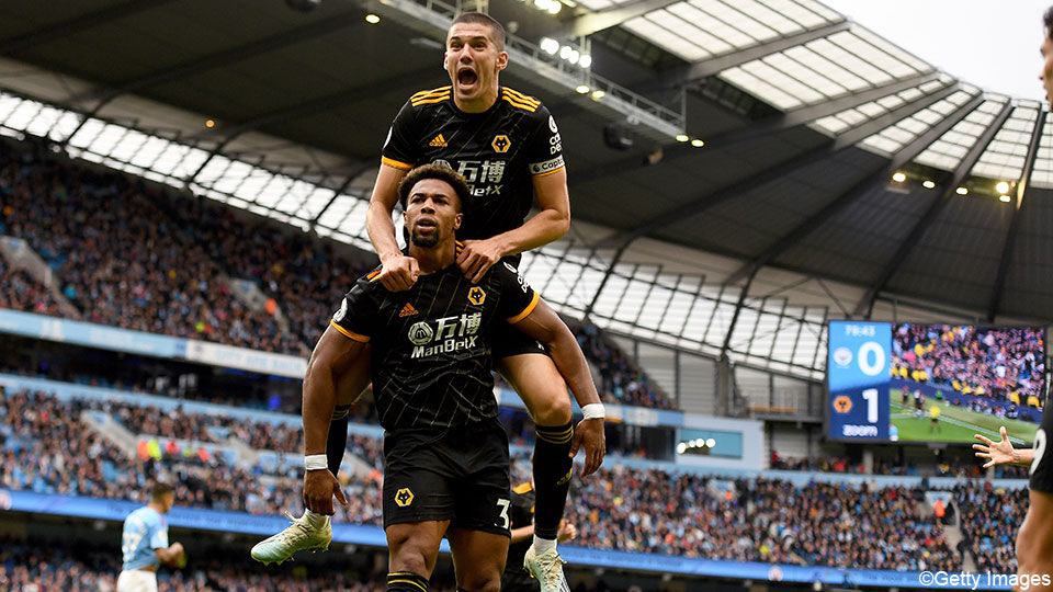 Wolverhampton won afgelopen weekend bij Manchester City.