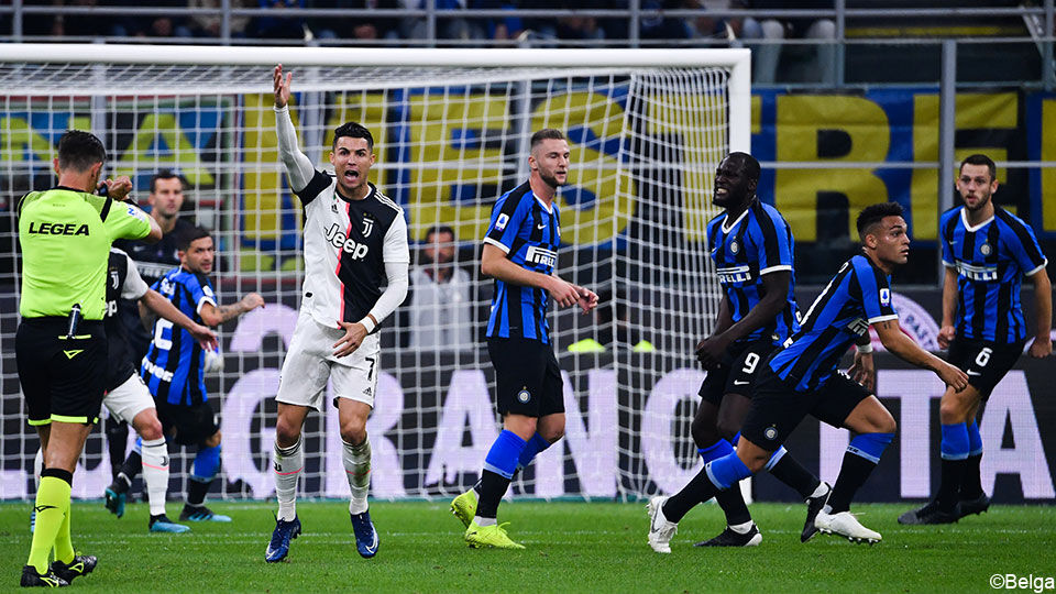 Begin oktober won Juventus op Inter met 1-2.