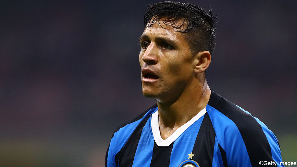 Inter moet het een poosje zonder Alexis Sanchez zien te rooien.