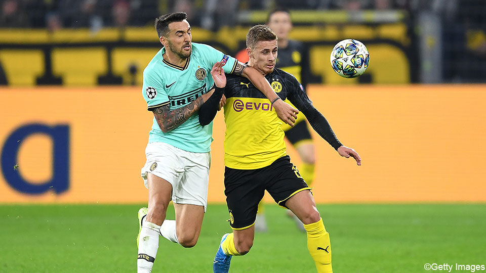 Dortmund draaide een 0-2 achter om in een 3-2 voor.