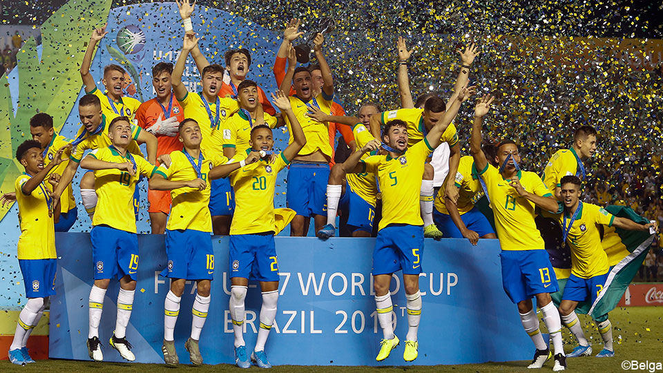 Brazilië wint voor de 4e keer het WK U17.