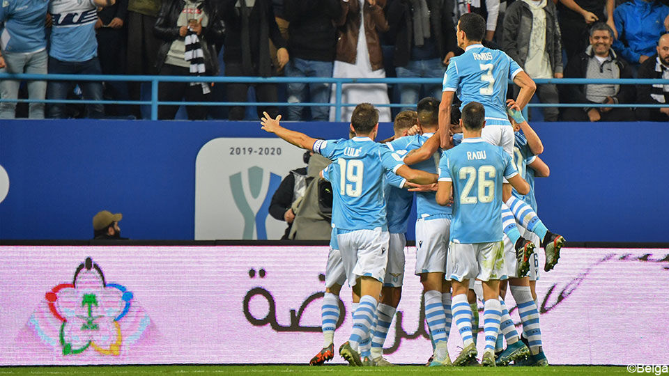 Voor Lazio is het de 5e triomf in de Supercoppa.