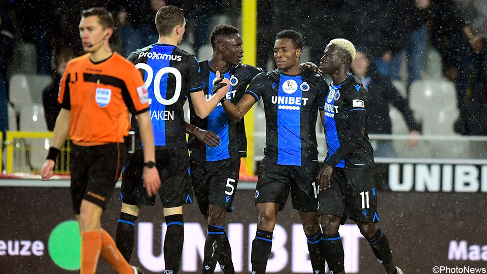 Club Brugge zwaait 2019 uit in stijl tegen Zulte Waregem.