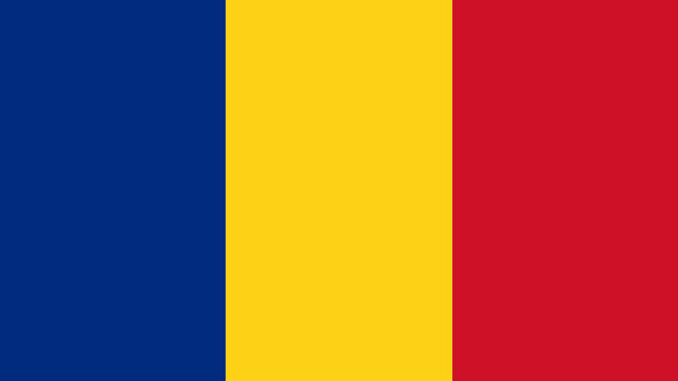 De vlag van Roemenië