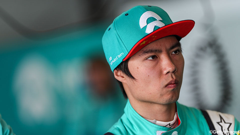 Ma Qinh Hua is de enige Chinese rijder in de Formule E.