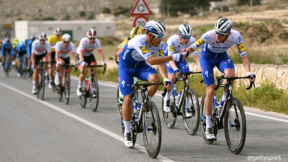 Declercq kleurde de Ronde van Valencia op kop van het peloton en in ontsnappingen.