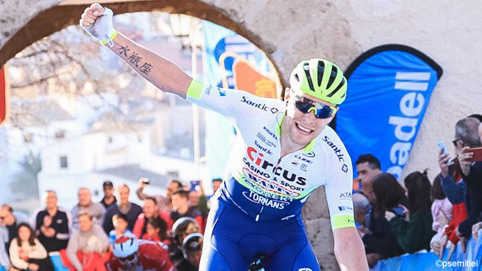 Xandro Meurisse won dit jaar al een rit en het eindklassement in de Ronde van Murcia.