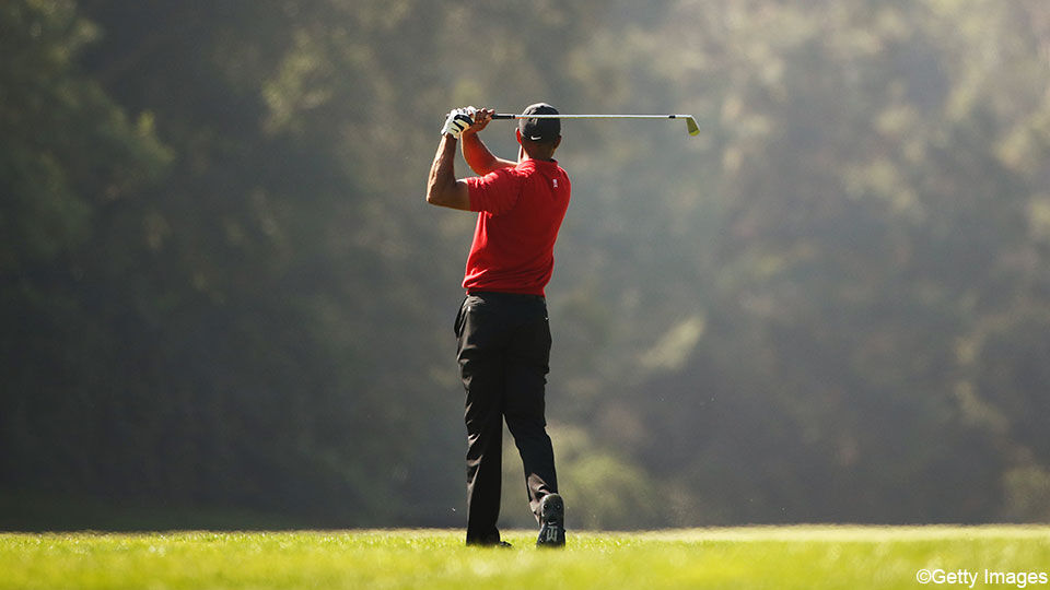Tiger Woods (45) won 15 majors in zijn carrière en was jarenlang 's werelds beste golfer.