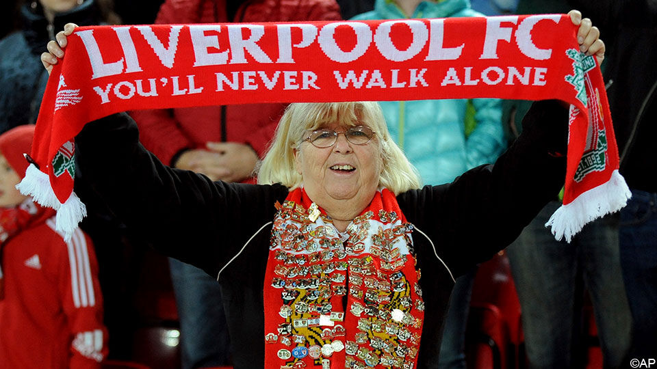 You'll never walk alone is de clubhymne van Liverpool.