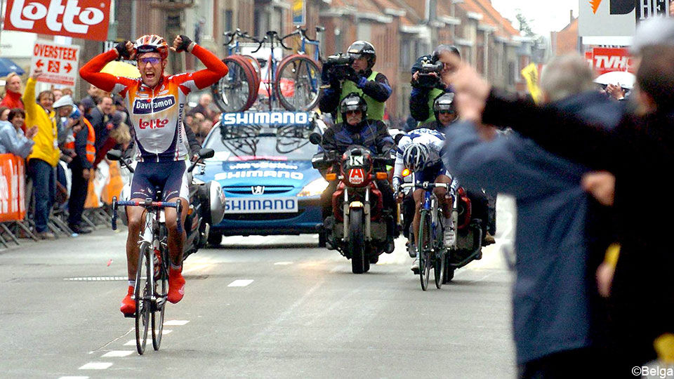 Mattan won in 2005 Gent-Wevelgem na een veelbesproken finale.