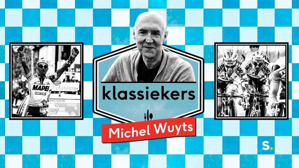 Michel Wuyts genoot van Vandenbrouckes tactisch vernuft in Gent-Wevelgem 1998.