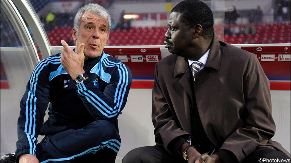 Pape Diouf was voorzitter van Marseille toen Eric Gerets er coach was.