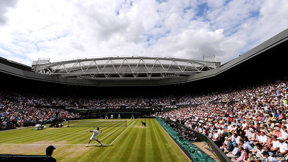 Centre court op Wimbledon