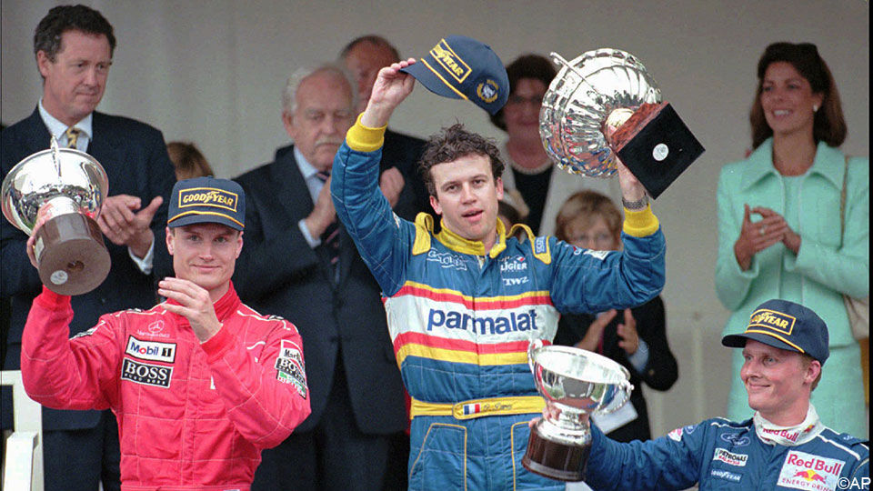David Coulthard, Olivier Panis en Johnny Herbert