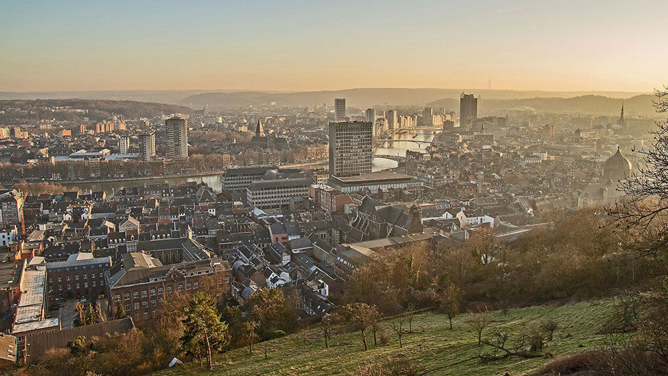 Panoramazicht over Luik.