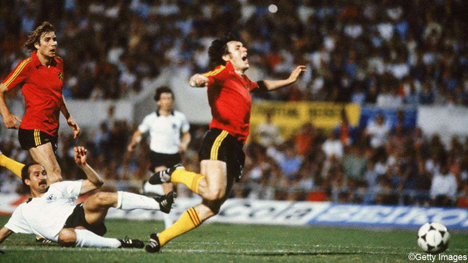 De Rode Duivels speelden in 1980 de finale van het EK, waarin ze verloren van West-Duitsland.