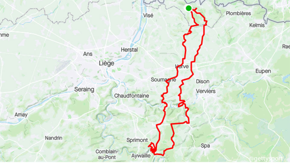 Leemreize maakte een tocht van 107 km door de Ardennen.