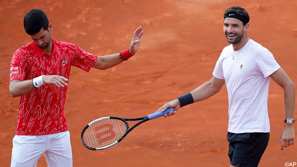Djokovic en Dimitrov