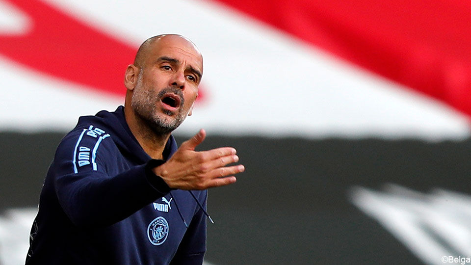 Pep Guardiola is sinds 2016 actief in Manchester.