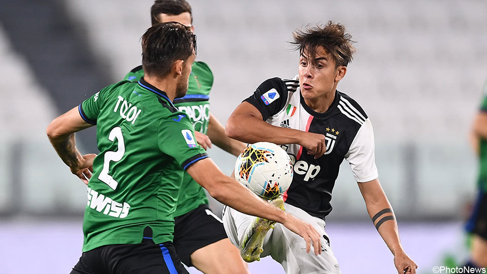Juventus-Atalanta eindigde gisteren op 2-2.