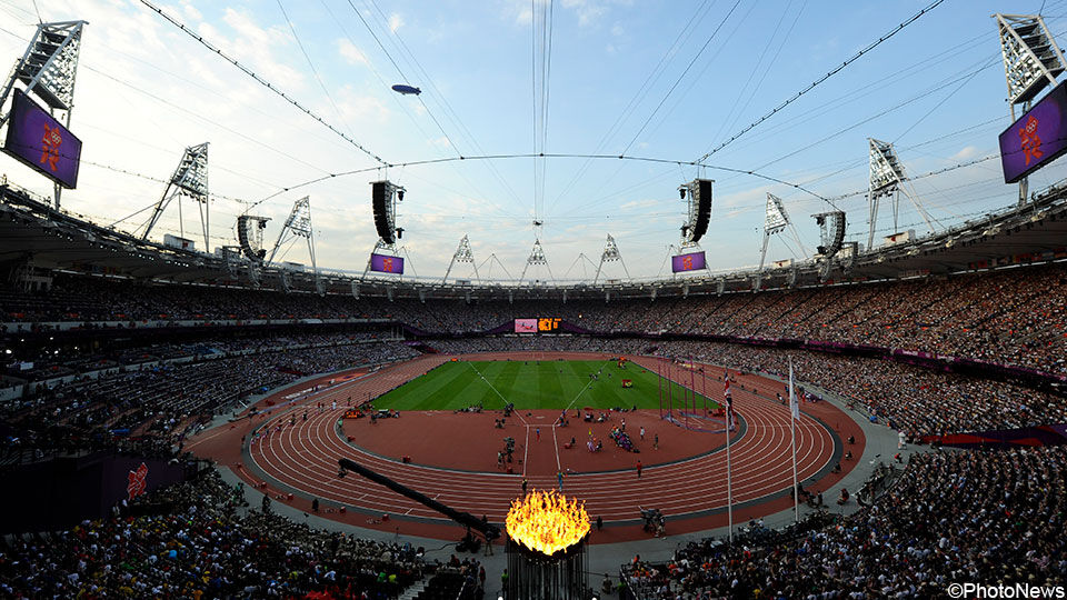 Geen volle stadions zoals op de Olympische Spelen in Londen (2012).