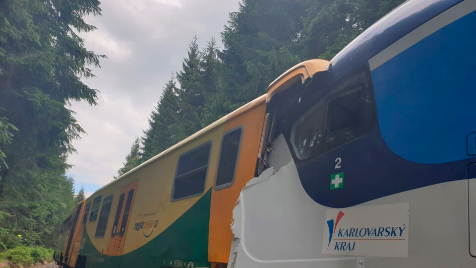 Ook vorige week vielen er al twee doden bij een treinbotsing in Tsjechië