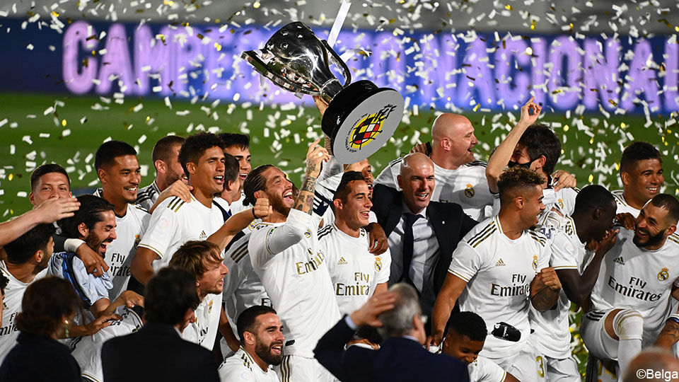 Real Madrid is de titelverdediger in Spanje.