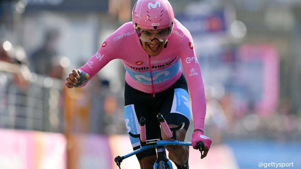 Vorig jaar won Richard Carapaz de Giro.