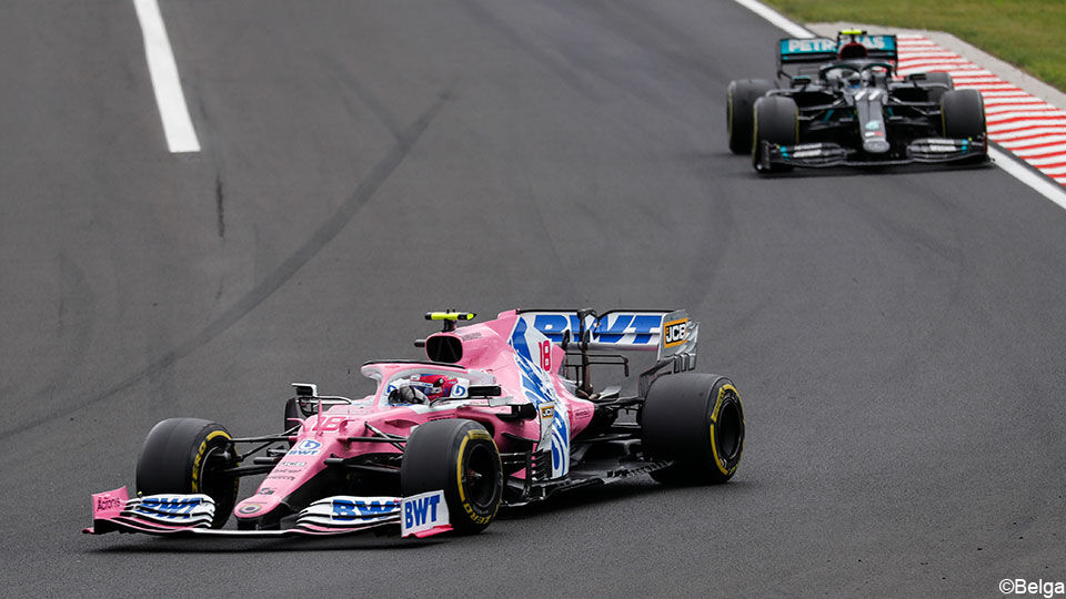 Racing Point en Mercedes