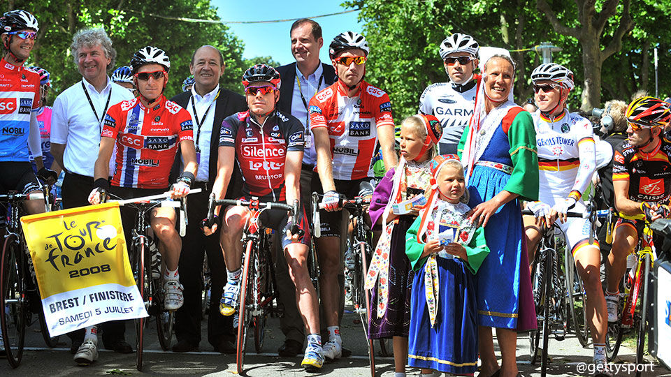 Ook in 2008 startte de Tour de France in Brest.