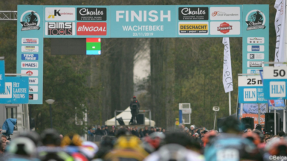 Finish van de Ambiancecross in Wachtebeke in 2019.