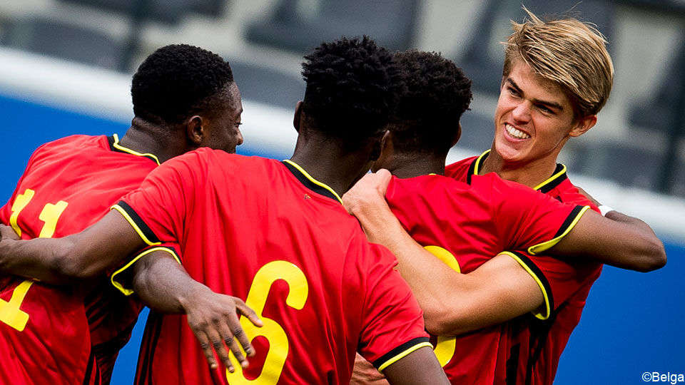 De Belgische beloften versloegen Duitsland met 4-1.
