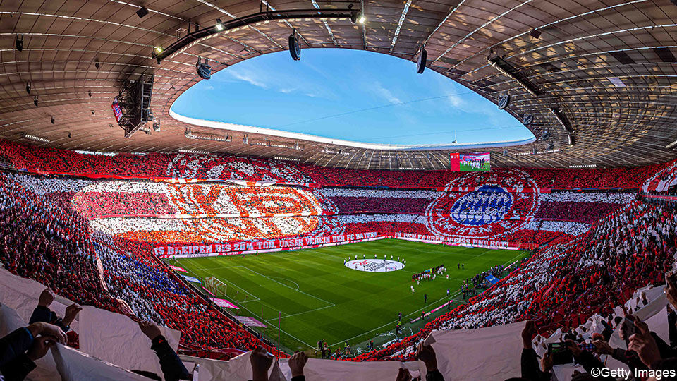 Vol Bayern München stadion