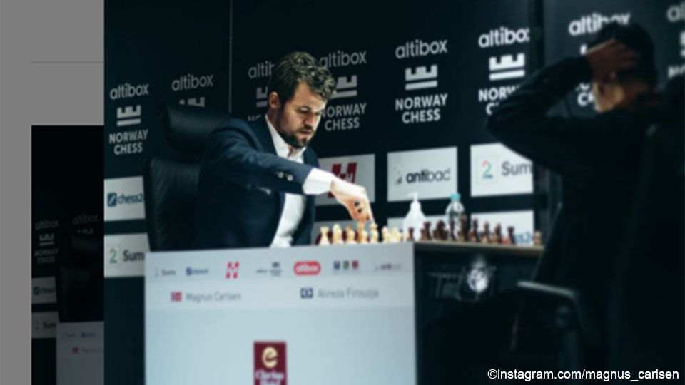 Magnus Carlsen, de Noorse wereldkampioen schaken