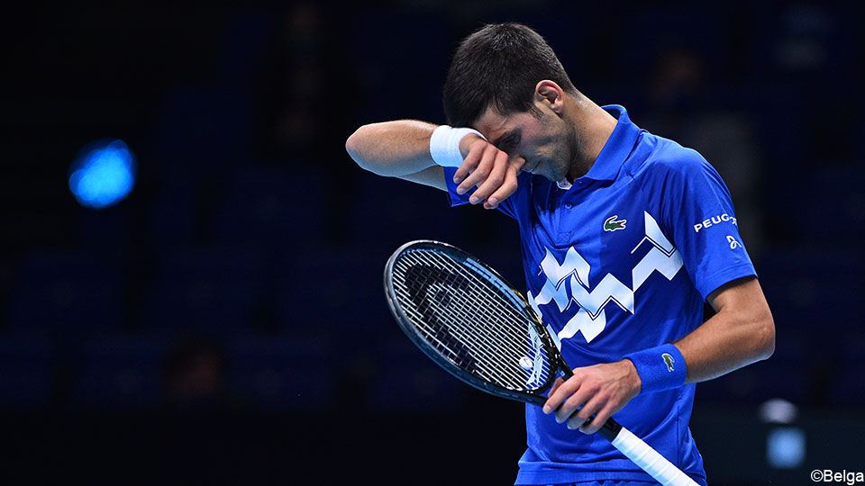 Novak Djokovic komt niet meer aan spelen toe door zijn vaccinatiestatus.