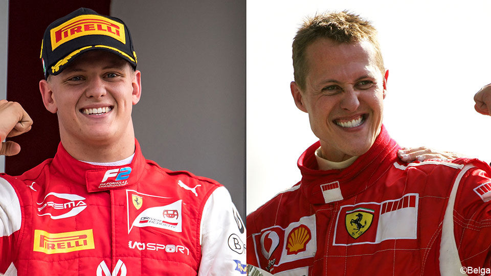 Mick Schumacher en Michael Schumacher