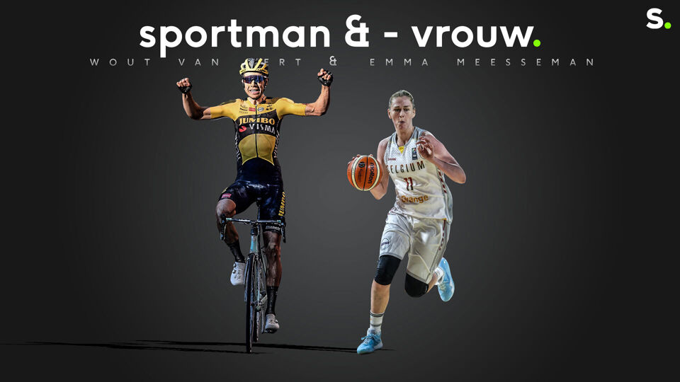 Wout van Aert en Emma Meesseman zijn Sportman en Sportvrouw van het Jaar