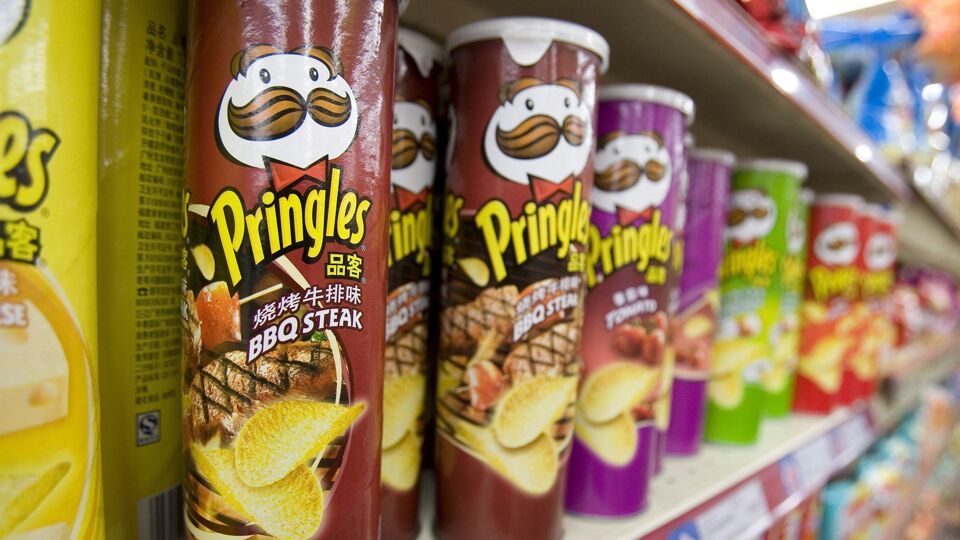 Pringles is testing a new can design after a recycling group dubbed it the  'number one recycling villain