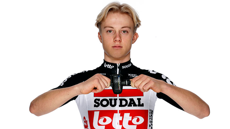 Maxim Van Gils reed 3 jaar bij de beloften van Lotto-Soudal.