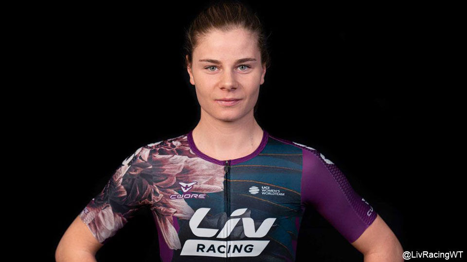 Lotte Kopecky rijdt sinds dit jaar voor de Nederlandse ploeg Liv Racing.
