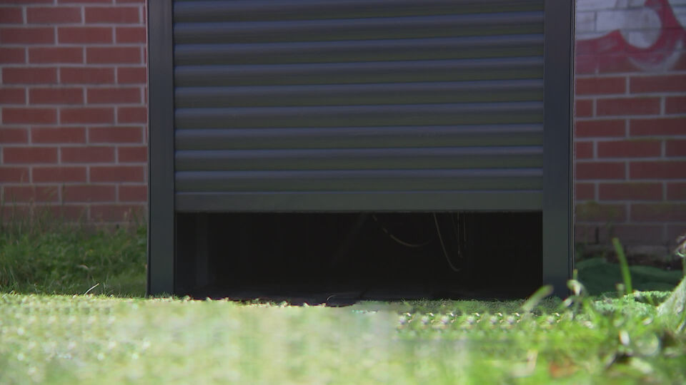 Voorbeeld van een fietskluis