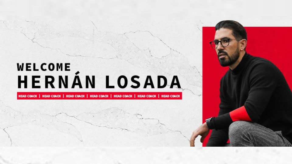 Hernan Losada is officieel coach van DC United.