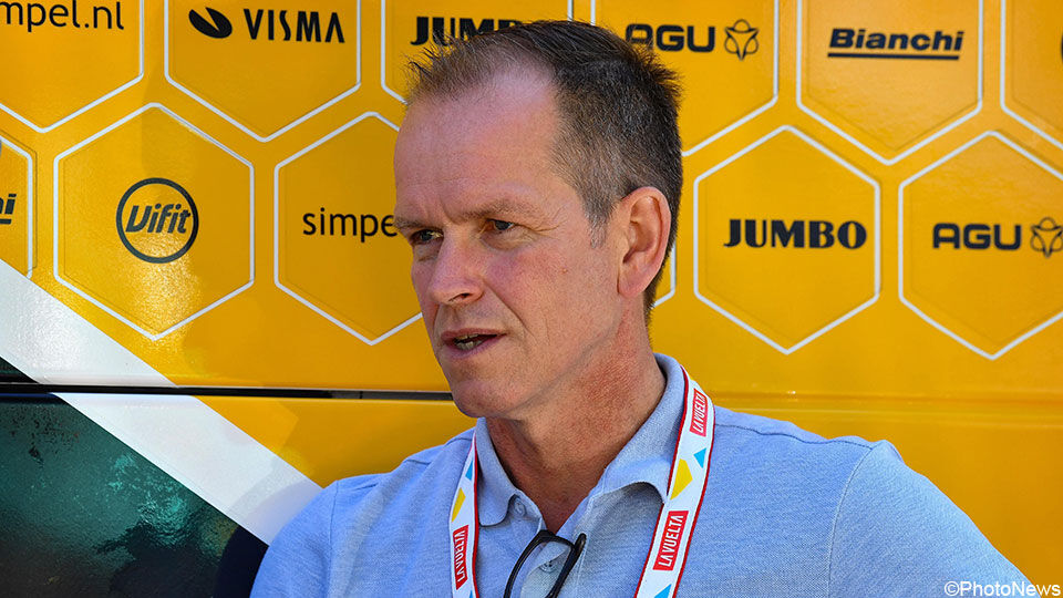 Richard Plugge is de ploegbaas van Jumbo-Visma.