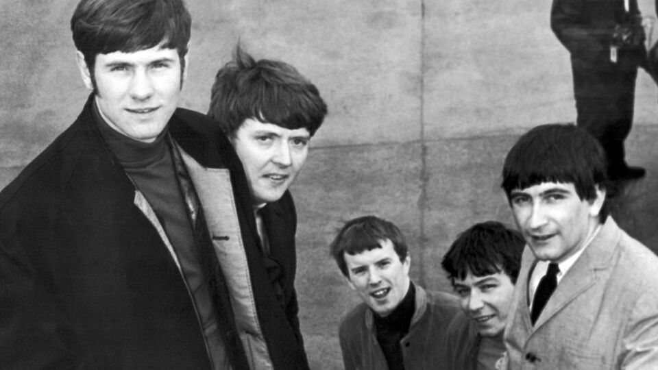 The Animals in 1965, met Hilton Valentin helemaal links.